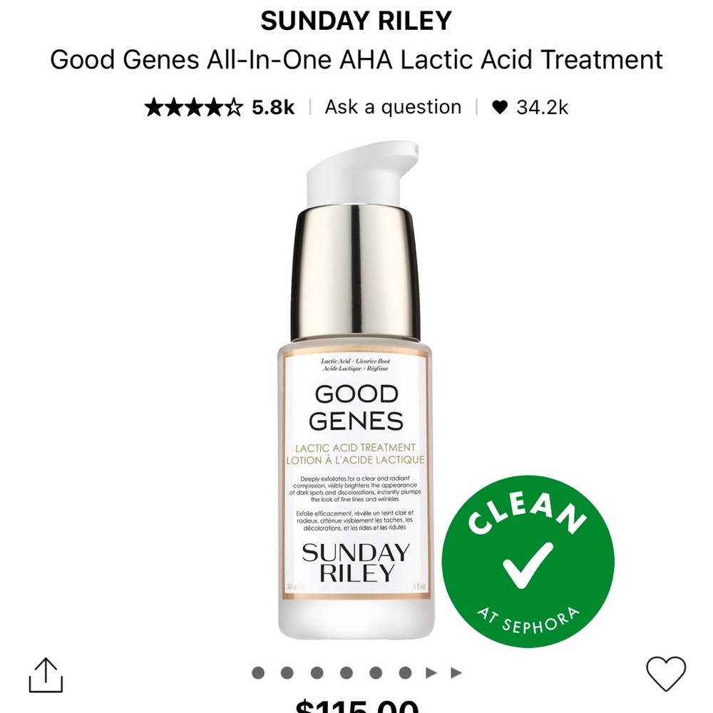 Good genes Sunday Riley